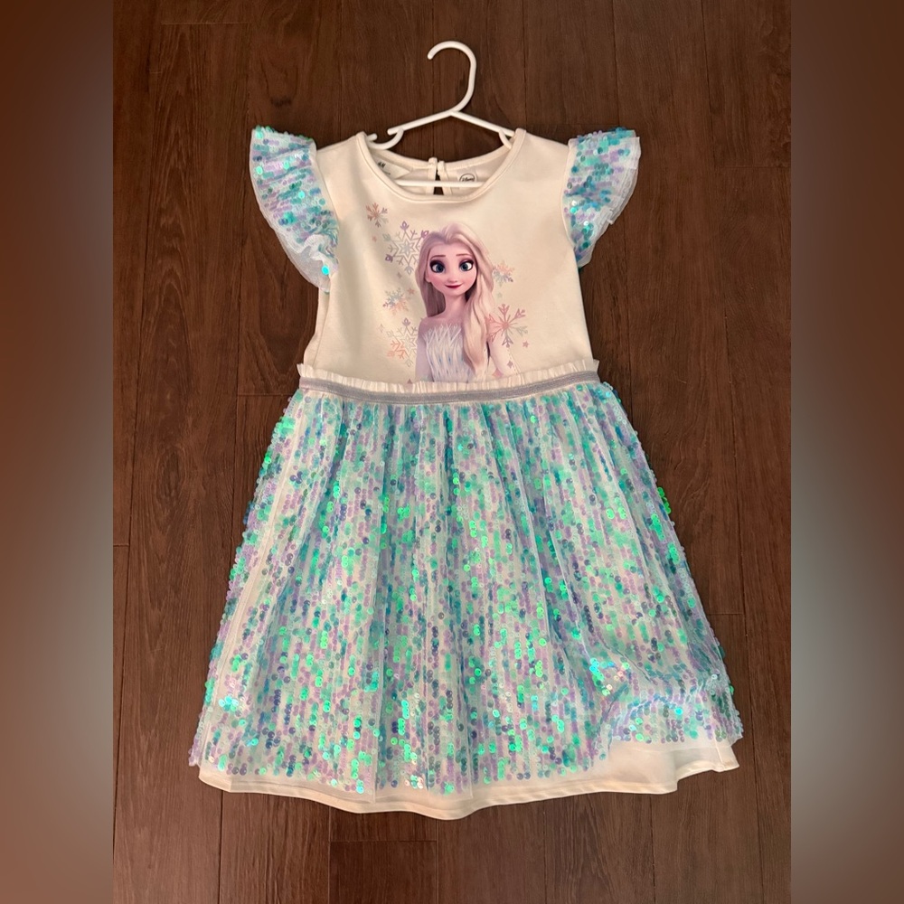 H&M Elsa Spangled Dress